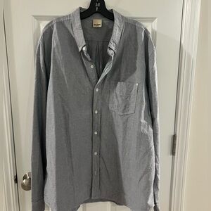 Baldwin Gray Casual Button Down Shirt